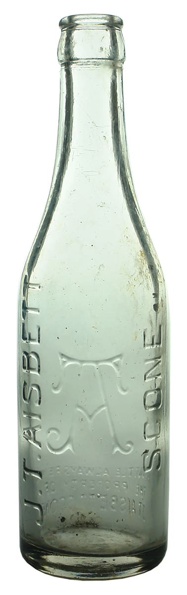 Aisbett Scone Crown Seal Soft Drink Bottle