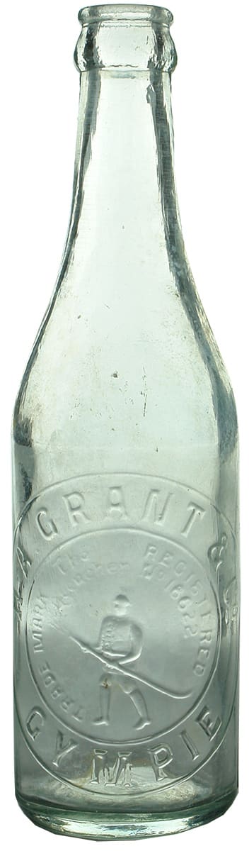 Grant Gympie Crown Seal Lemonade Bottle