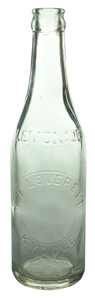 Leverett Kyogle Crown Seal Lemonade Bottle