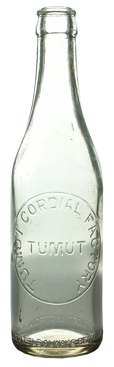 Tumut Cordial Factory Crown Seal Bottle
