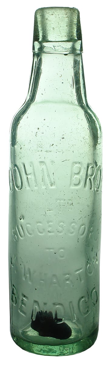 Cohn Bros Wharton Bendigo Lamont Aerated Water Bottle