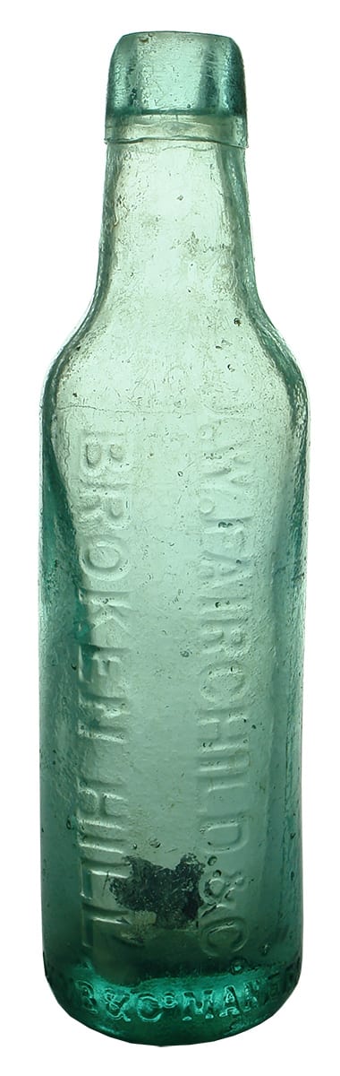 Fairchild Broken Hill Lamont Aerated Water Bottle