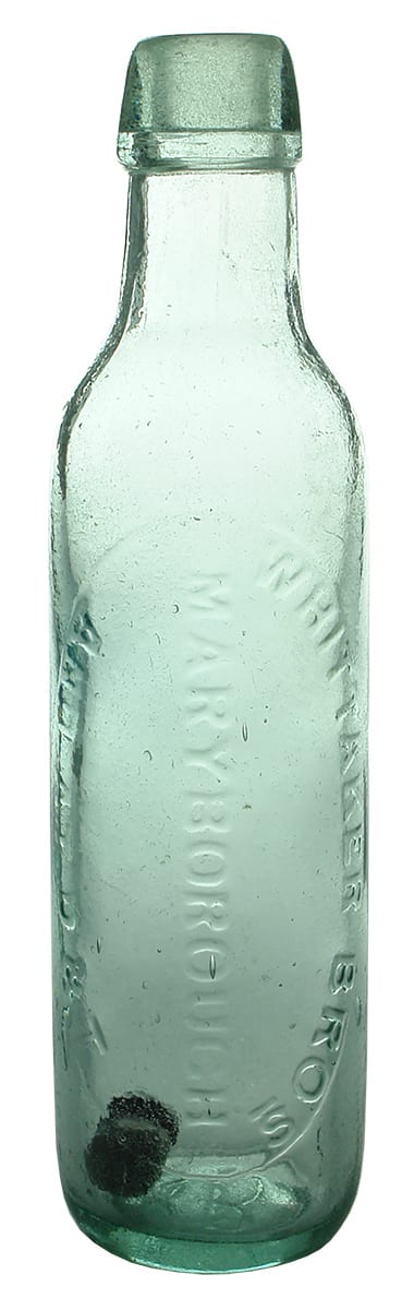 Whittaker Bros Maryborough Lamont Aerated Water Bottle