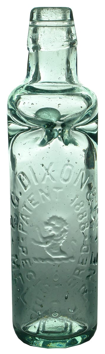 Dixon Melbourne 1888 Patent Marble Bottle