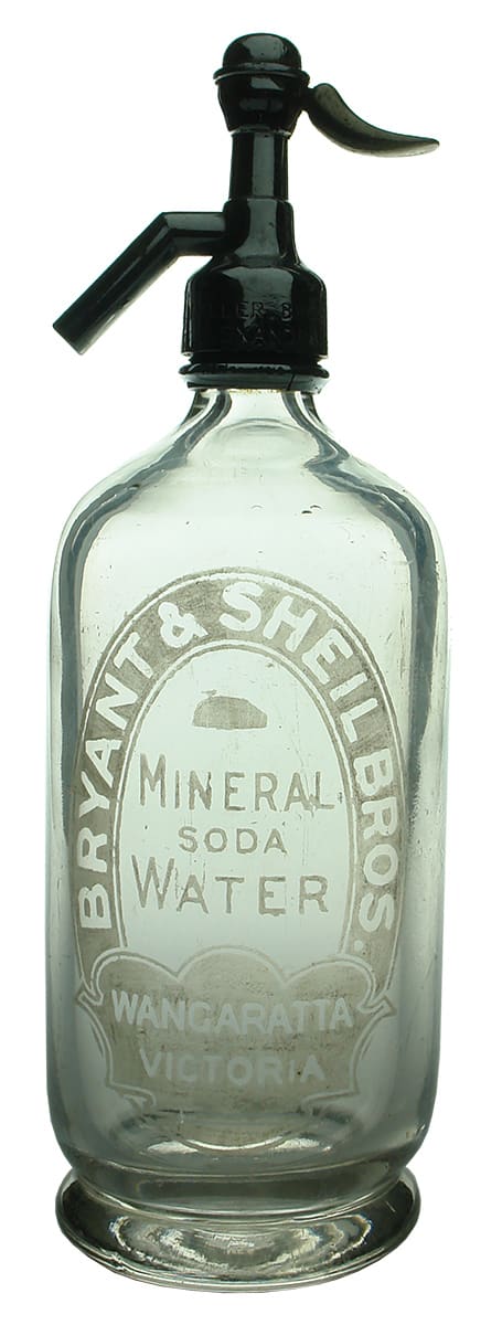 Bryant Sheil Mineral Soda Water Wangaratta Soda Syphon