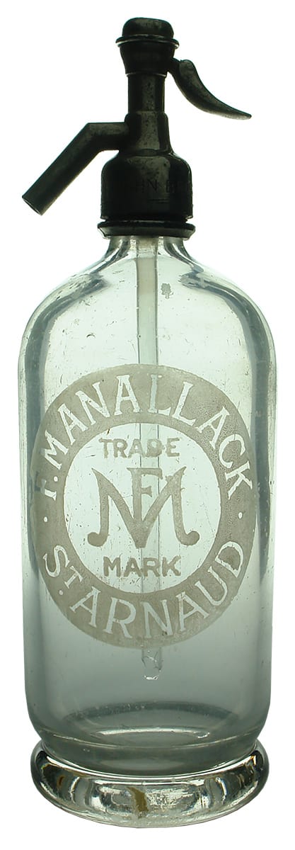 Manallack St Arnaud Soda Syphon