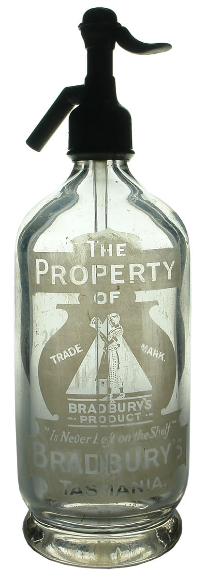 Property of Bradbury's Tasmania Soda Syphon