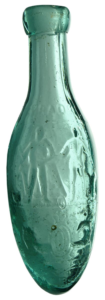 Rowlands Ballarat Melbourne Sydney Torpedo Soda Bottle