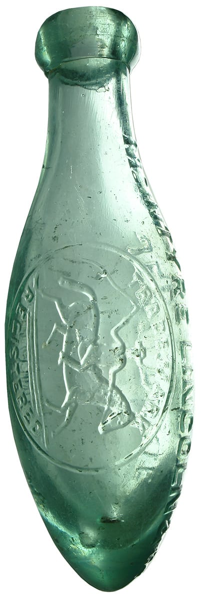 McIntyre Lincoln Narrandera Hay Jerilderie Torpedo Soda Bottle