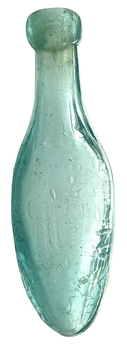 Hume Pegrum Sydney Torpedo Soda Bottle