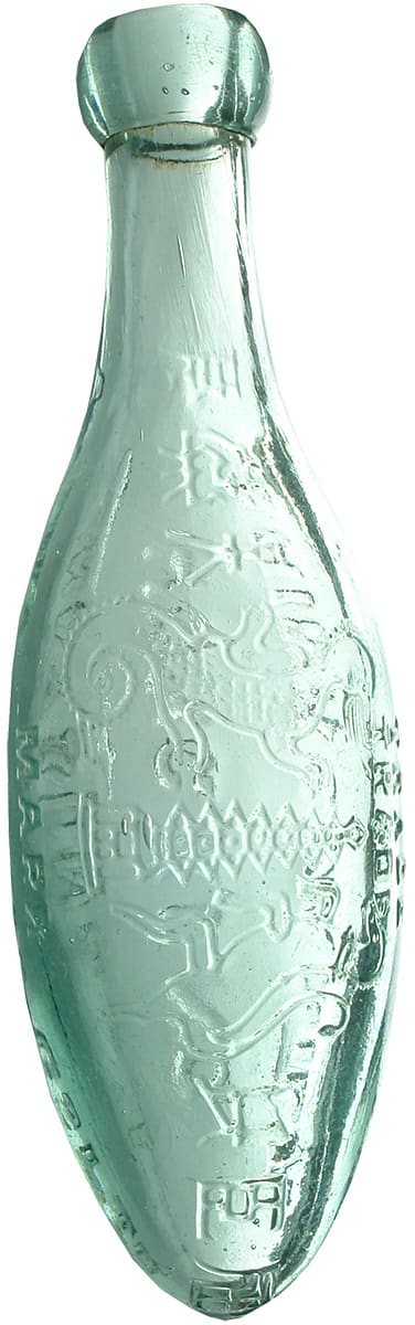 Watson Hong Kong China Manila Torpedo Soda Bottle