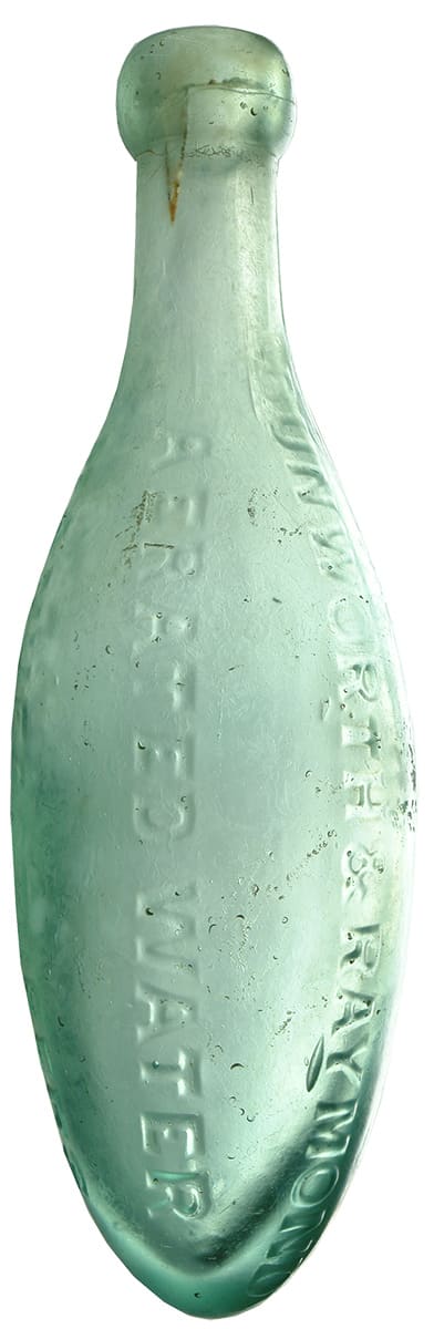 Bunworth Raymond Gympie Torpedo Soda Bottle