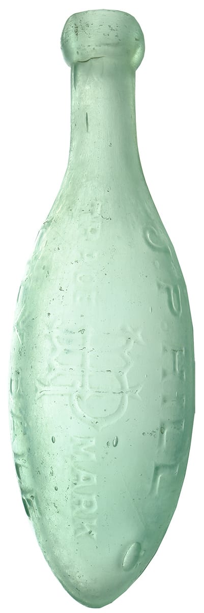 Hill Lilydale Torpedo Soda Bottle