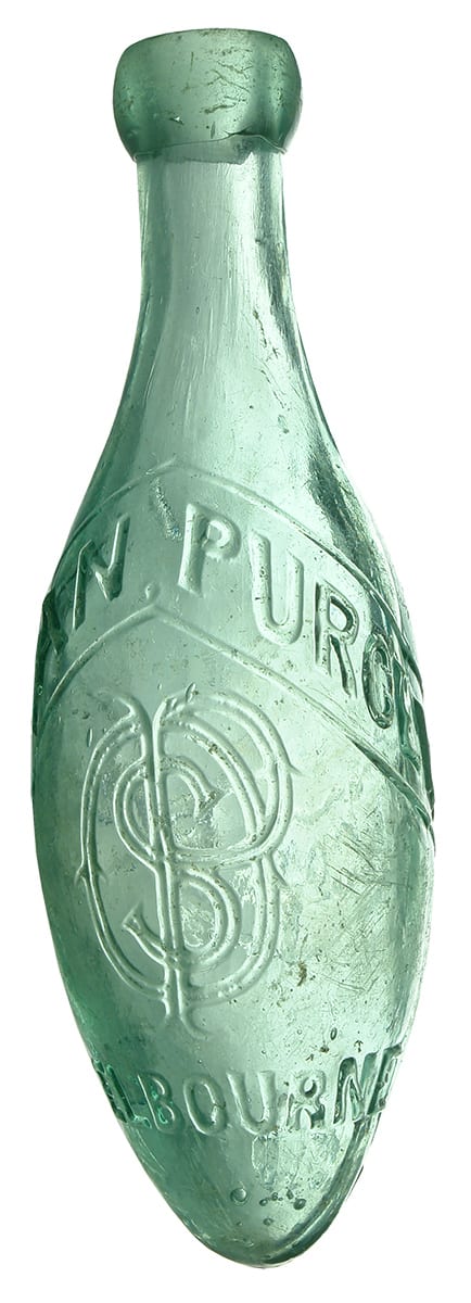 O'Sullivan Purcell Melbourne Torpedo Soda Bottle