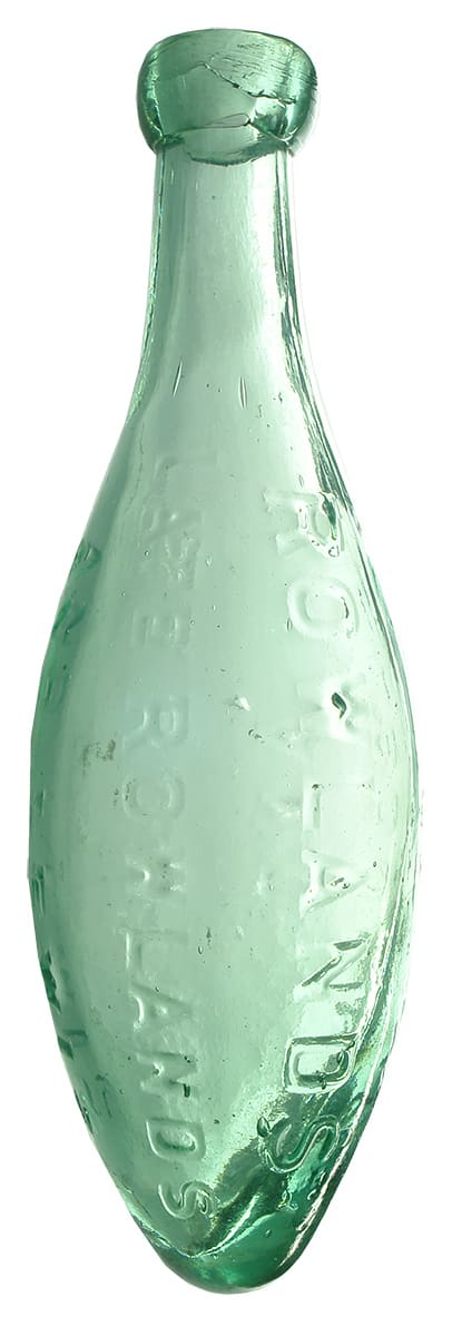 Rowlands Ballarat Melbourne Torpedo Soda Bottle