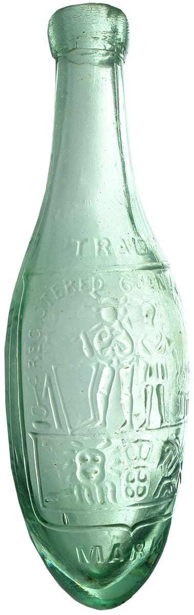 Rowlands Ballarat Melbourne Torpedo Soda Bottle