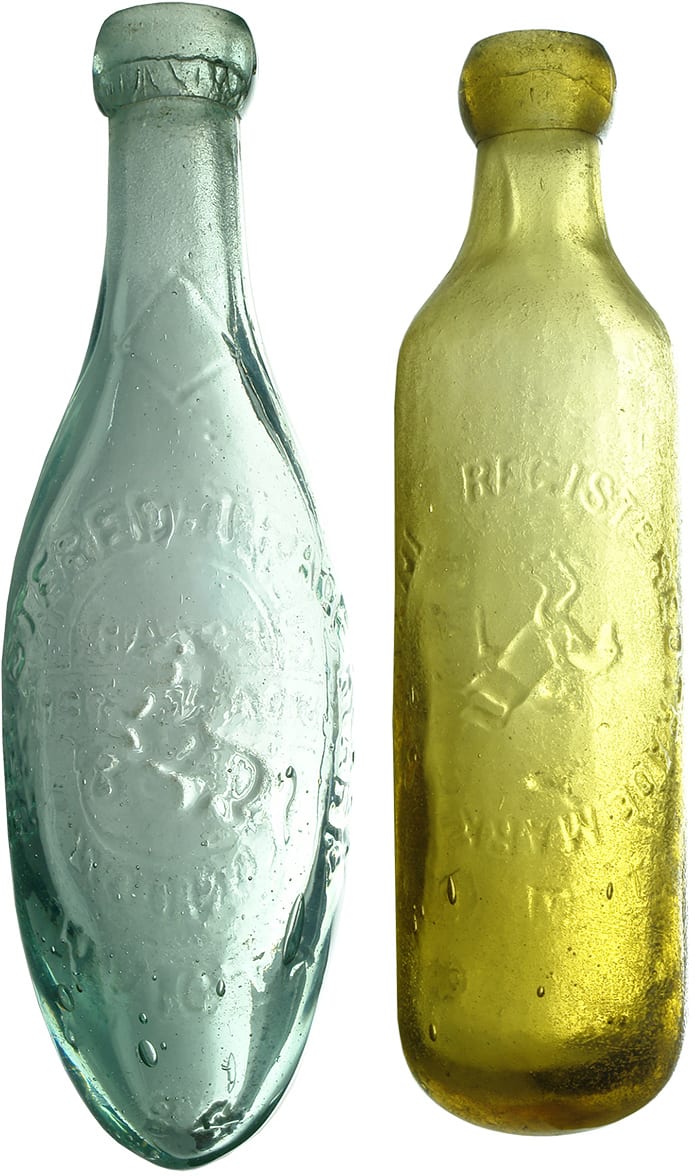 Old Soft Drink Aerated Water Bottles