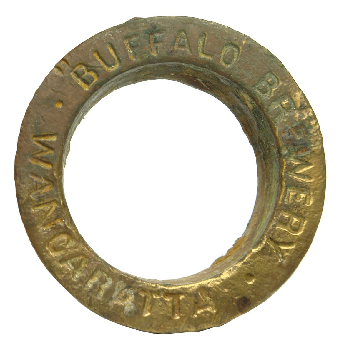 Buffalo Brewery Wangaratta Brass Barrel Bung