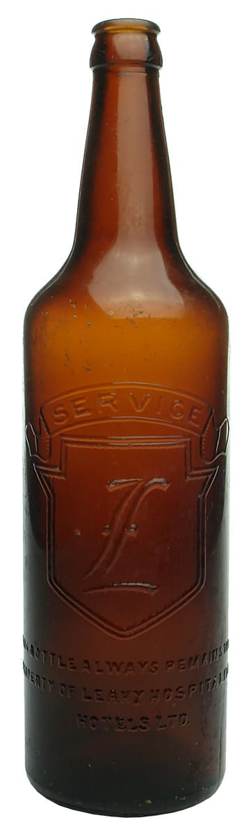 Leahy Hospitality Hotels Old Beer Bottle