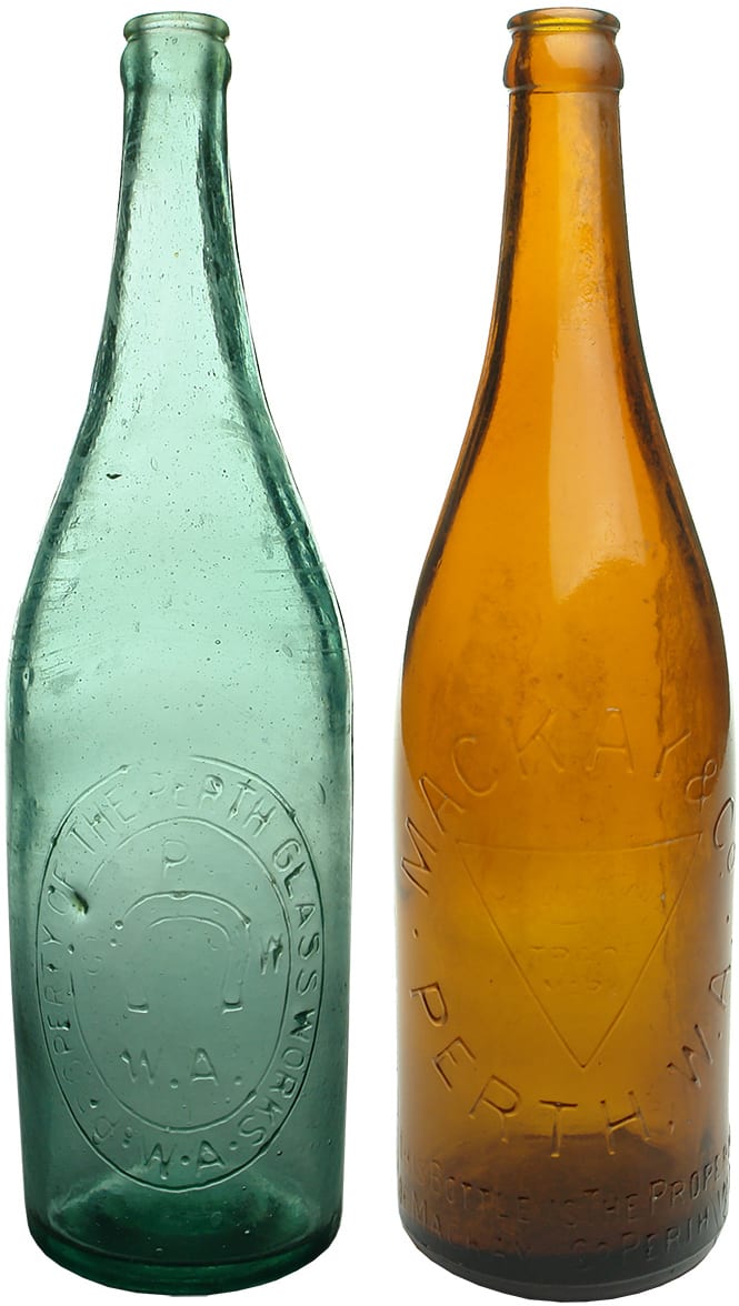 Old Perth Beer Ginger Beer Bottles