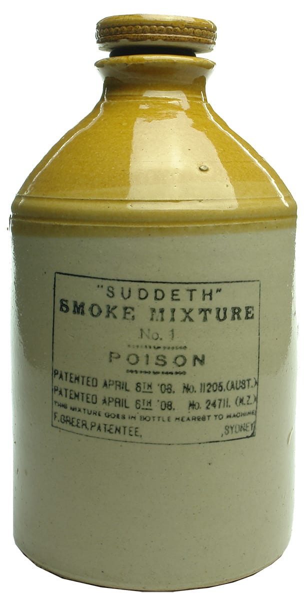 Suddeth Smoke Mixture Stoneware Demijohn