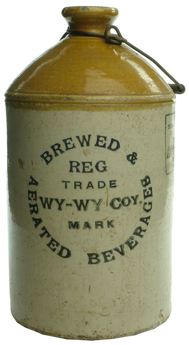 Wy Wy Coy Stoneware Demijohn