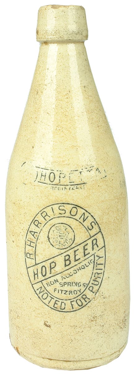 Harrisons Hopetta ginger beer bottle