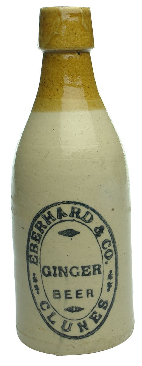 Eberhard Clunes ginger beer bottle