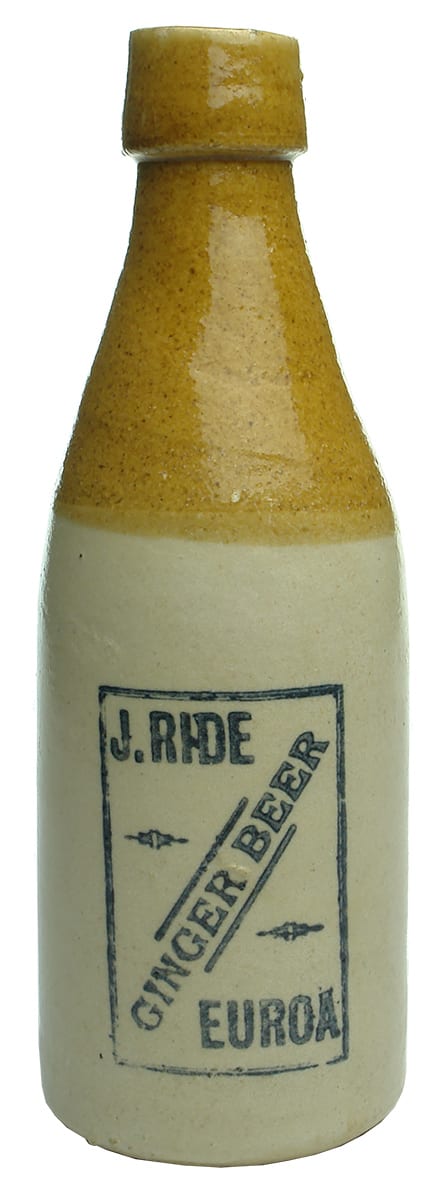 Ride Euroa ginger beer bottle