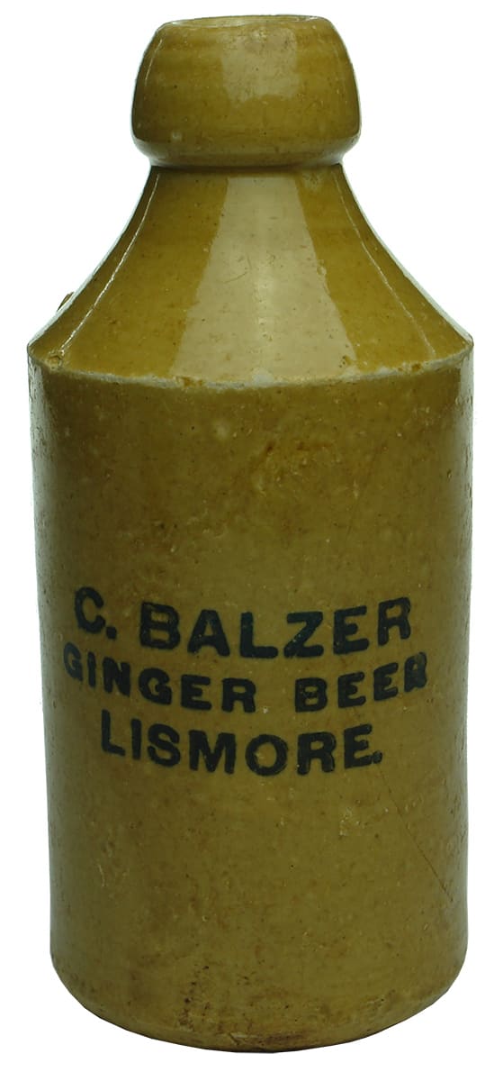 Balzer Lismore ginger beer bottle