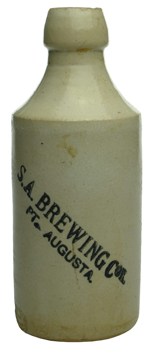 SA Brewing Port Augusta ginger beer bottle