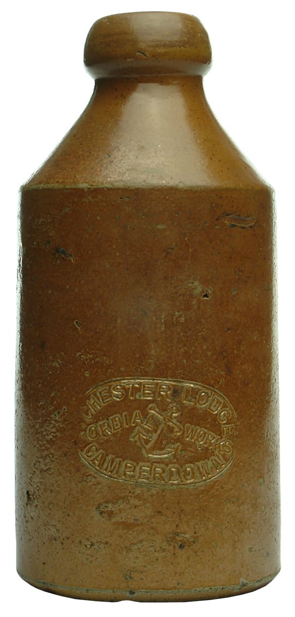 Chester Lodge Camperdown ginger beer bottle