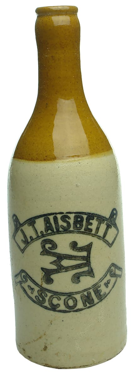 Aisbett Scone ginger beer bottle