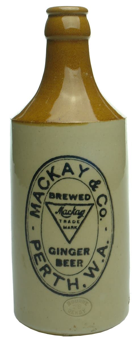 Mackay Perth ginger beer bottle