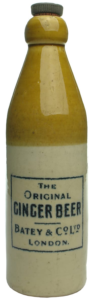 Batey London ginger beer bottle