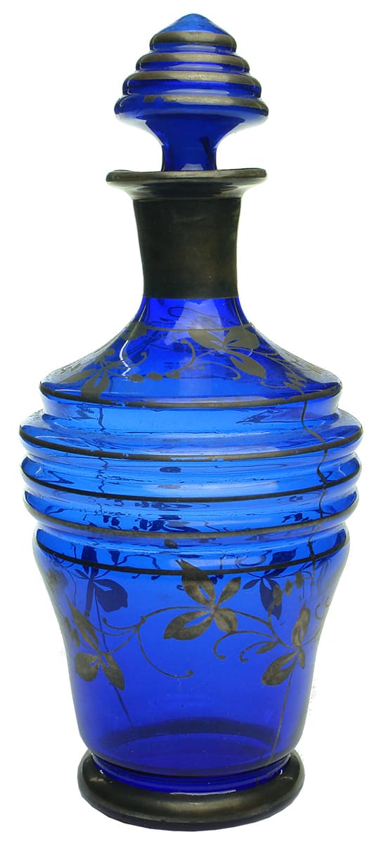 Blue Glass Decanter