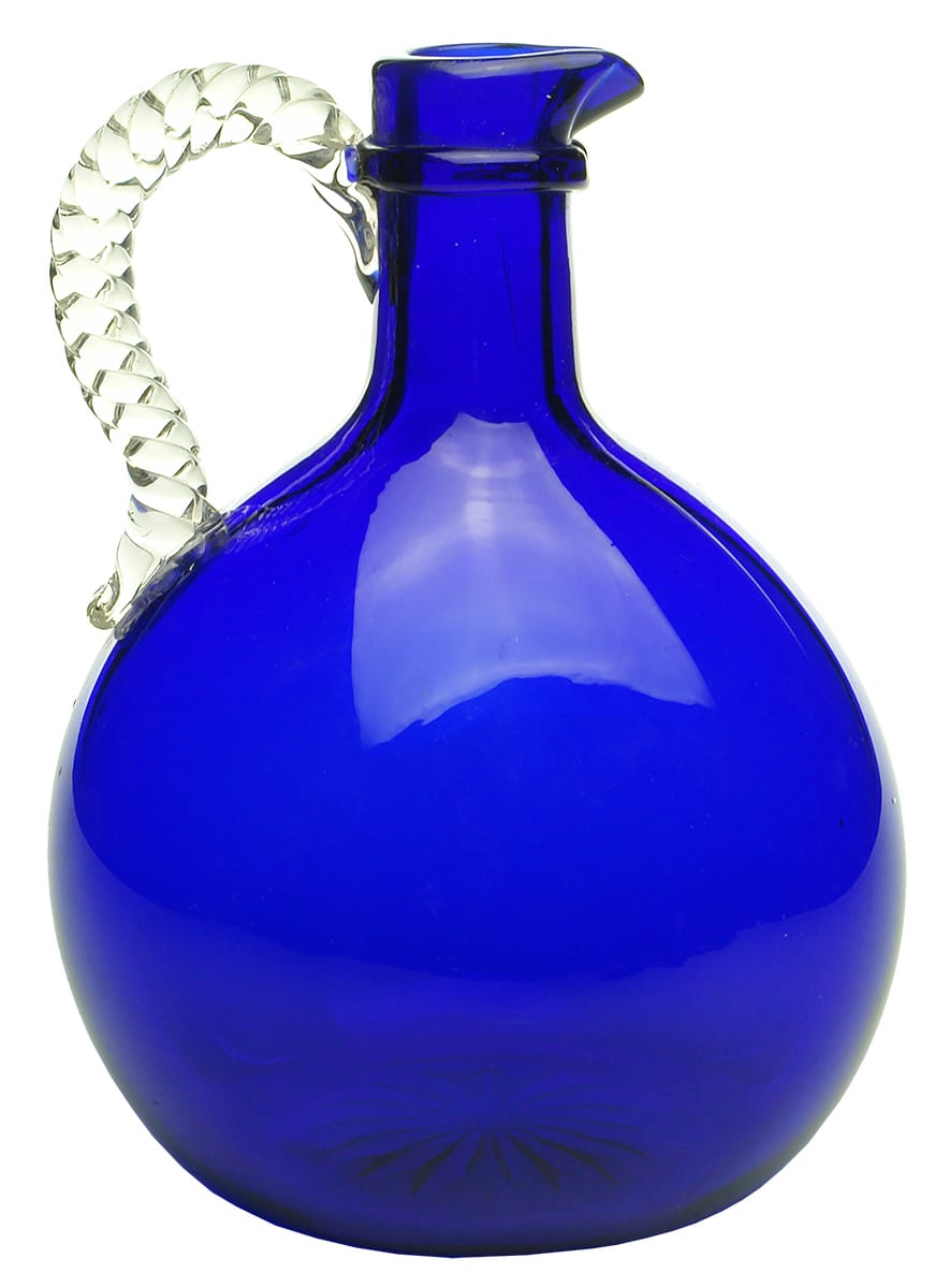 Blue Glass Decanter