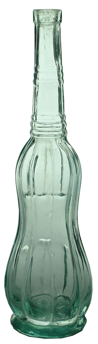 Pear Peanut shaped Salad Oil Bottle Antique