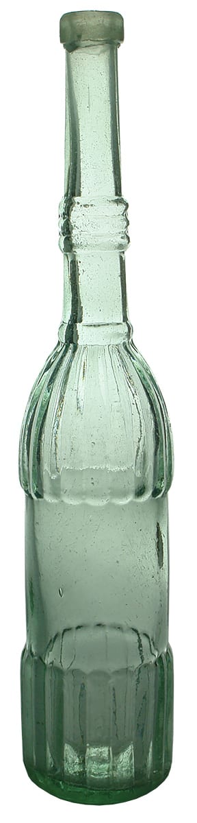 Straight sided Club type Antique Salad Oil Bottle