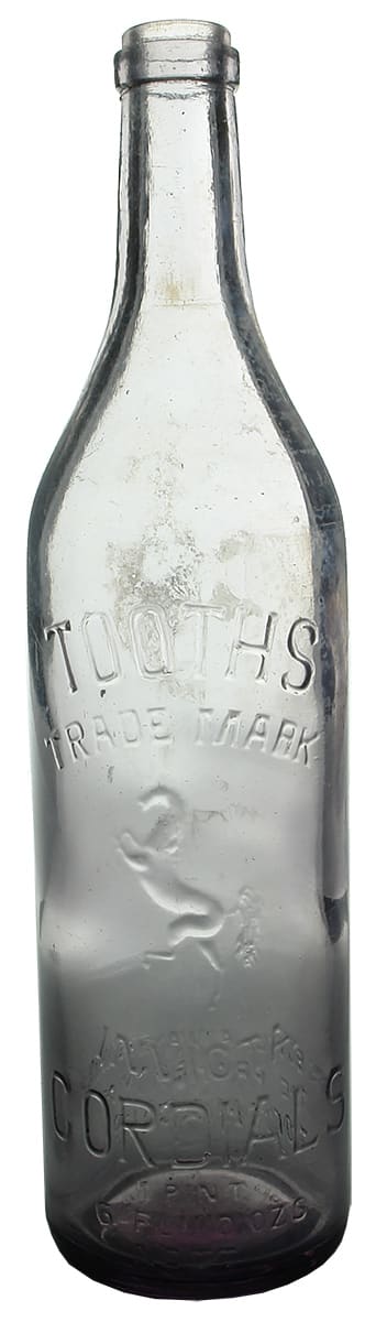 Tooths Sydney Antique Cordial Bottle