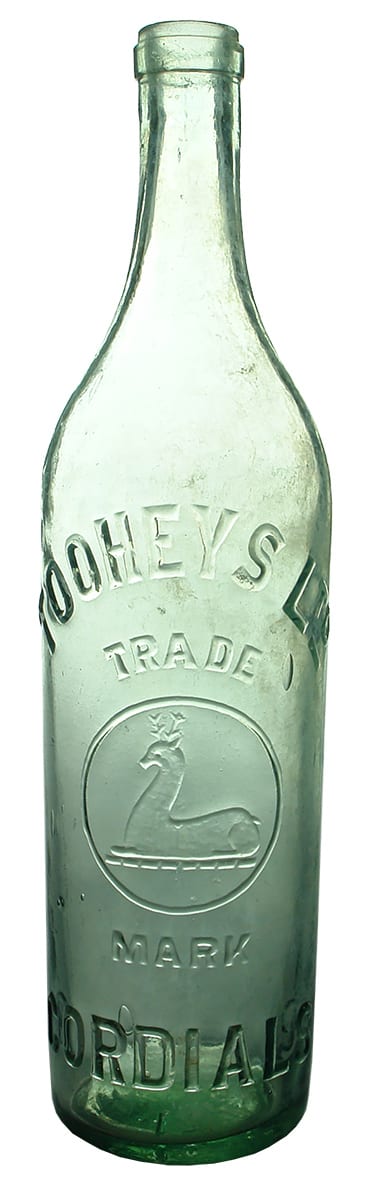 Tooheys Ltd Cordials Antique Bottle