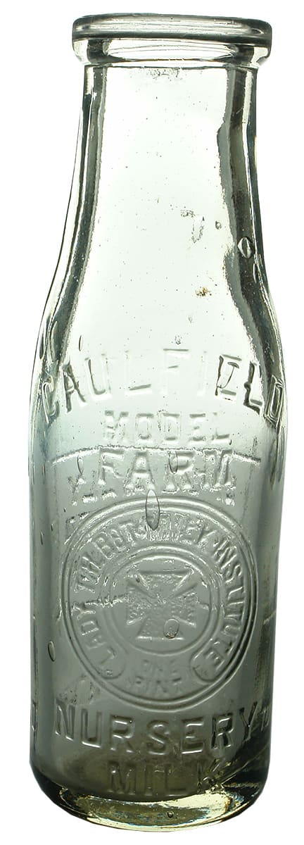 Caulfield Model Dairy Milk Bottle