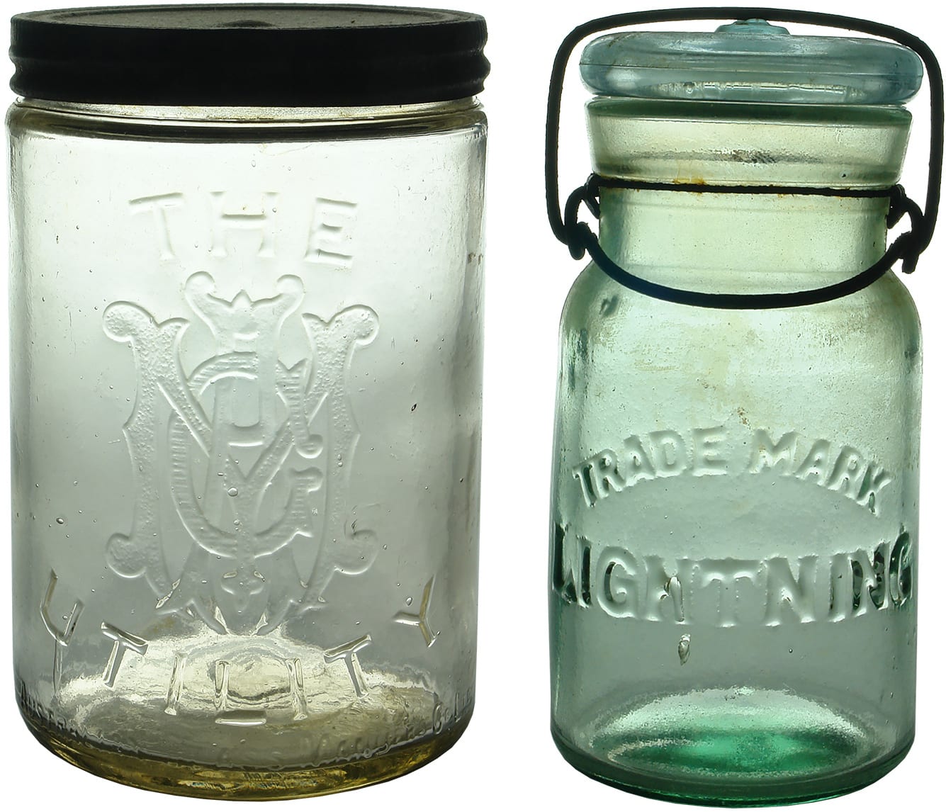 Antique Fruit Preserving Jars