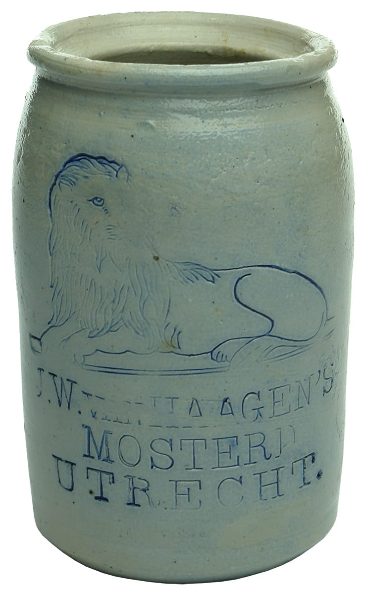 Van Haagen's Mosterd Utrecht Mustard Jar