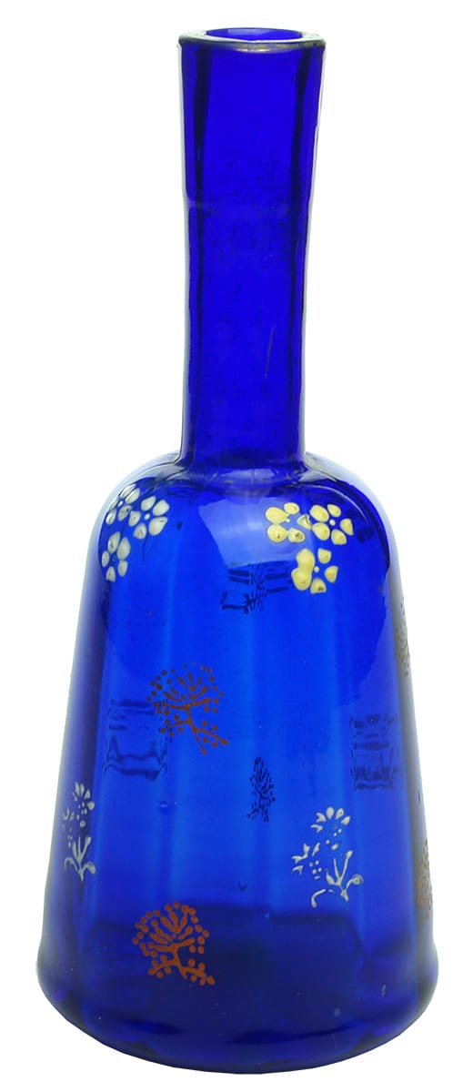 Blue Glass Perfume Bottle