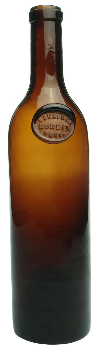 Vinaigre Bordin Paris Antique Bottle