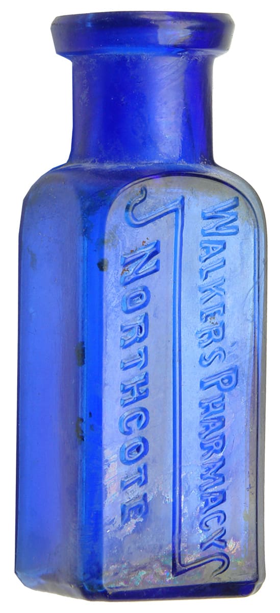 Walker's Pharmacy Northcote Blue Bottle