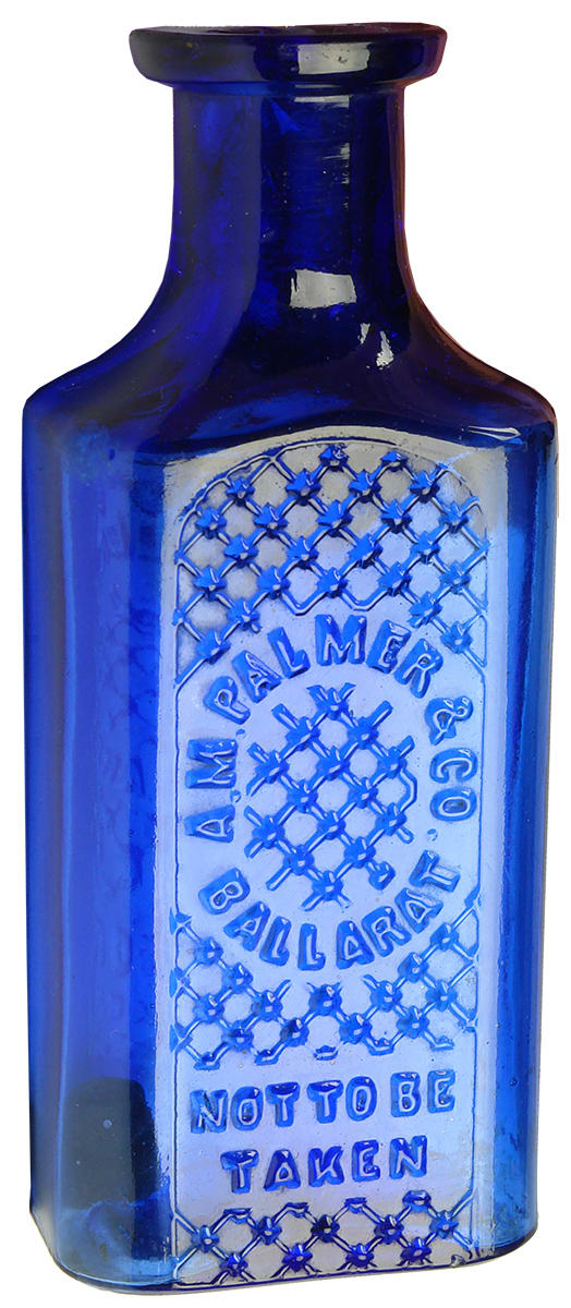 Palmer Ballarat Blue Poison Bottle