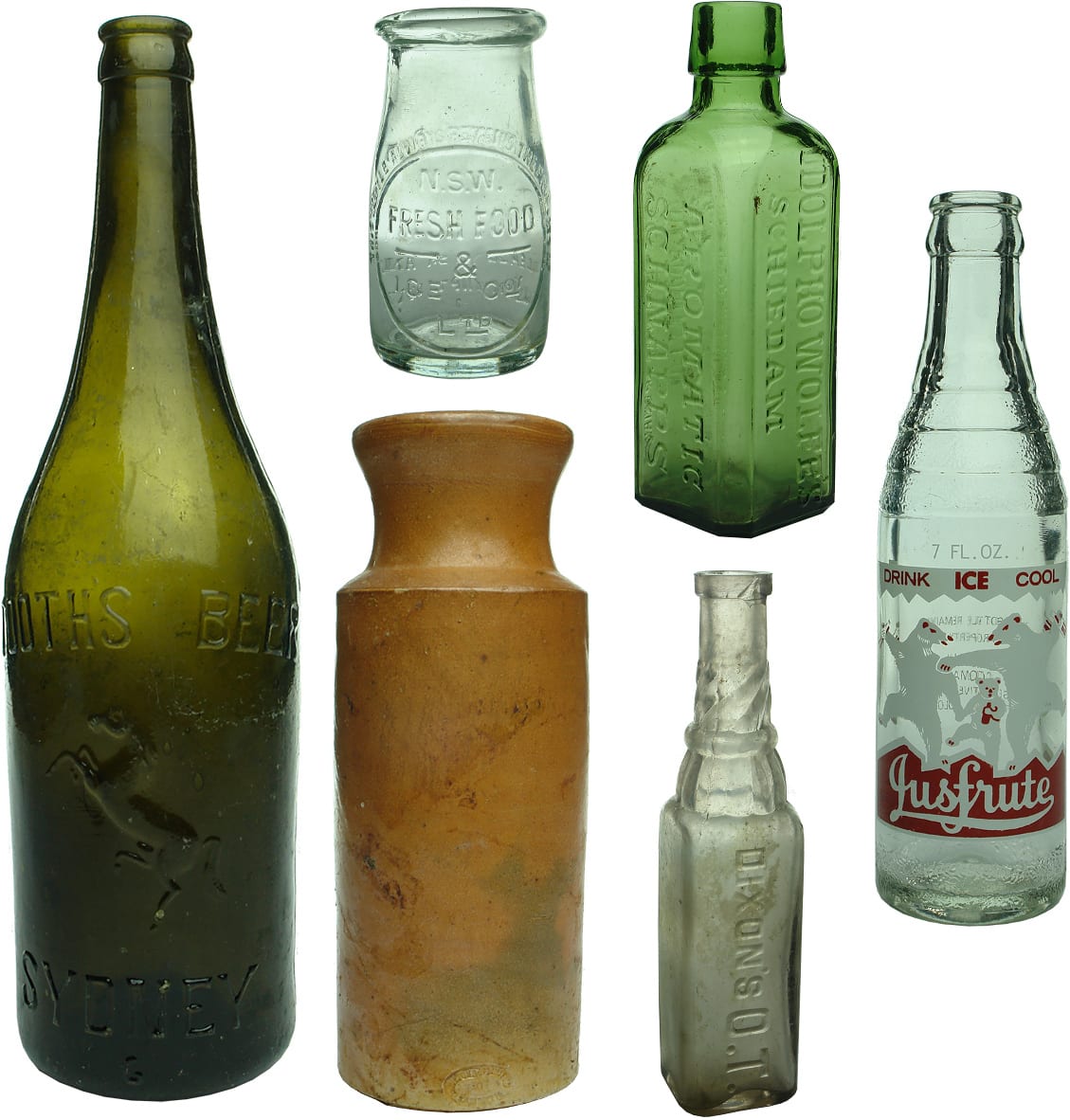 Old Antique Bottles