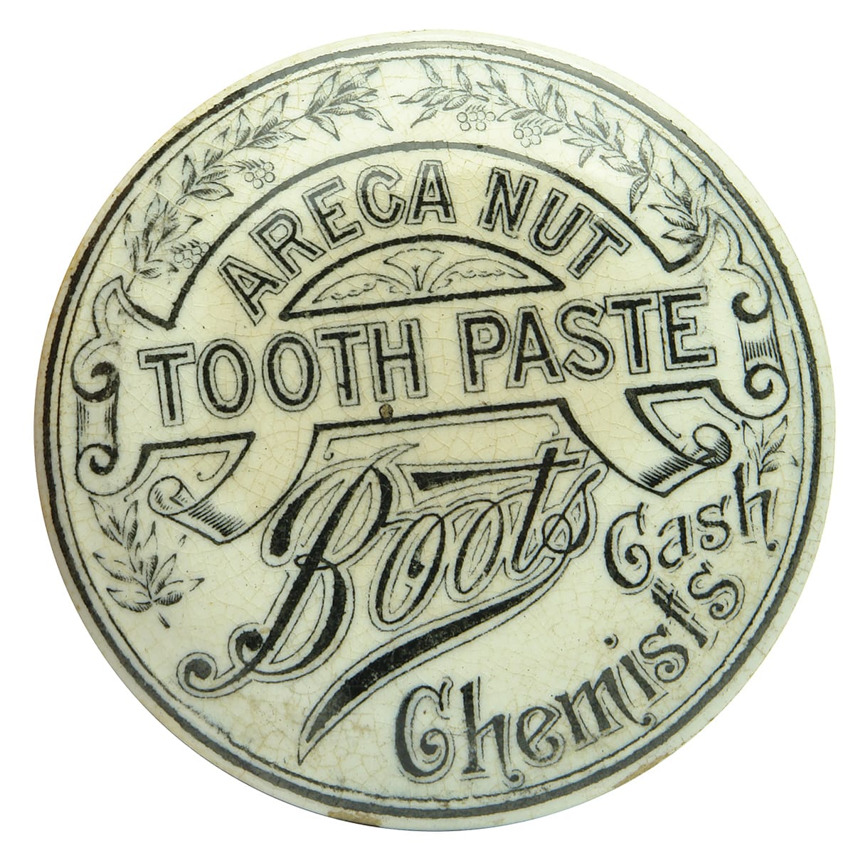 Boots Areca Nut Tooth Paste Pot Lid